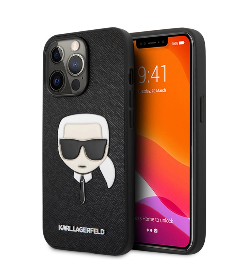 Karl iPhone 13 Pro case - Black